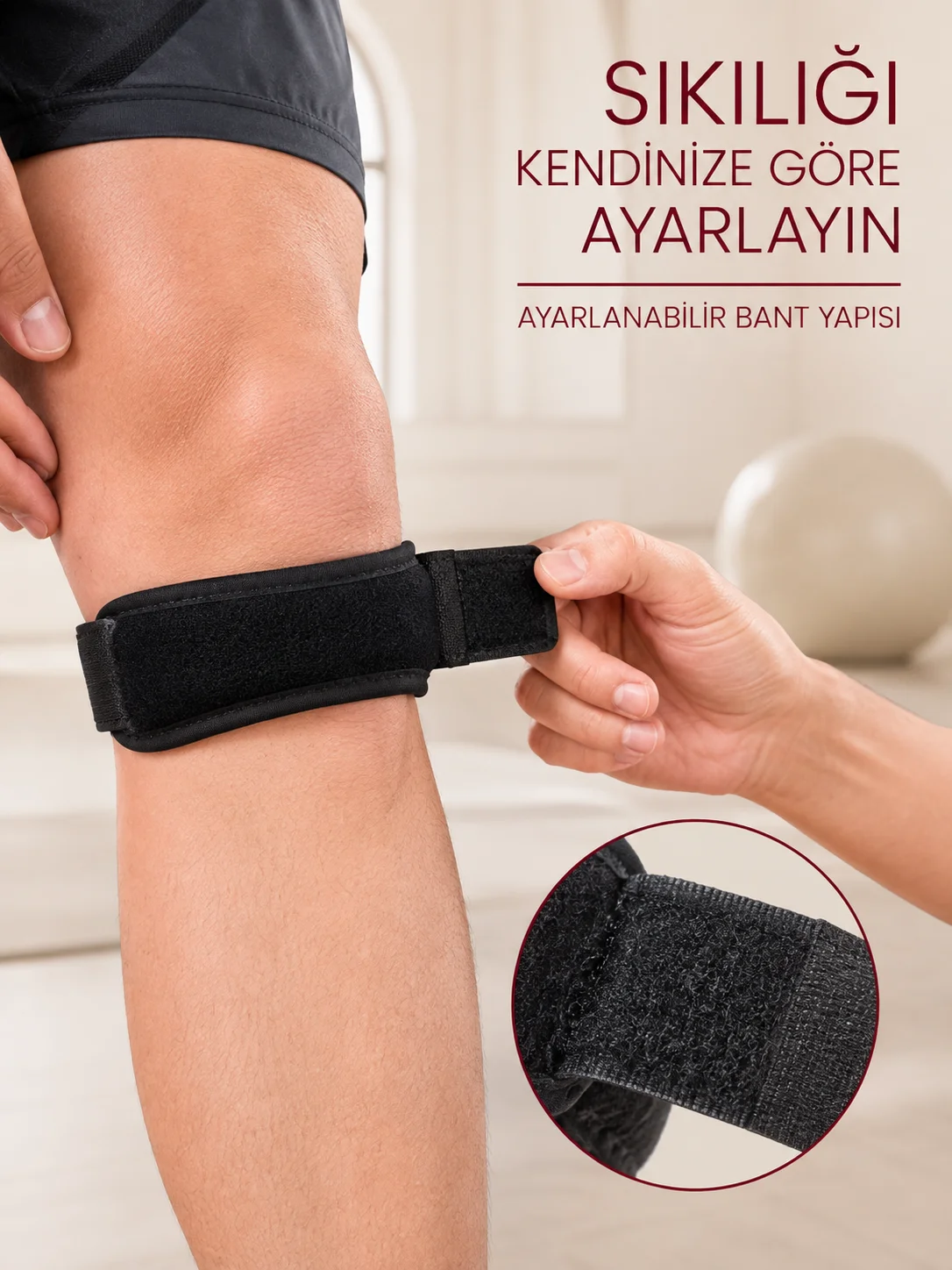 Sporcu Tendon Bandı Ayarlanabilir Diz Destek Bandı Koşu Fitness Egzersiz Fiyatı, Yorumları ve Özellikleri