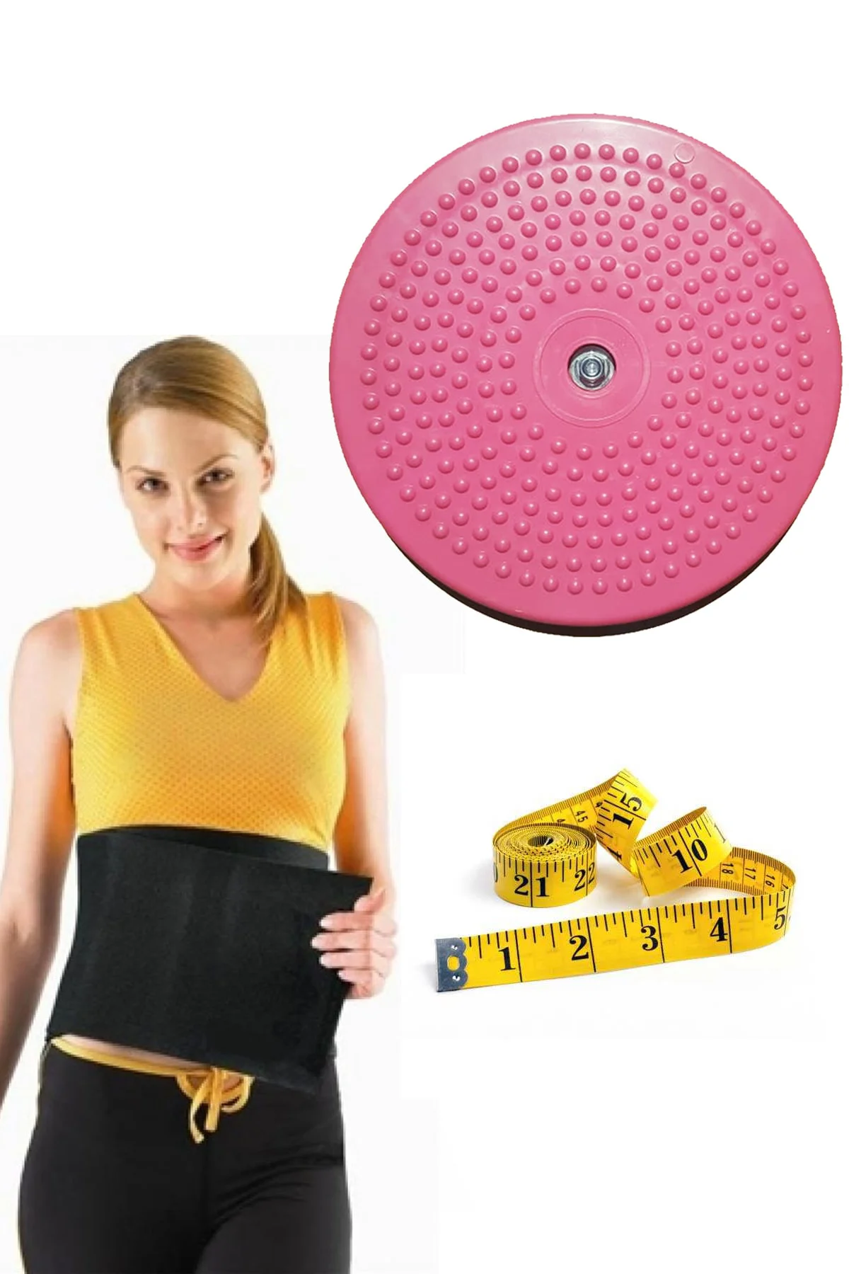 Sporcu Terleme Kemeri Termal Sauna Bel Korsesi Ve Twister Disk In