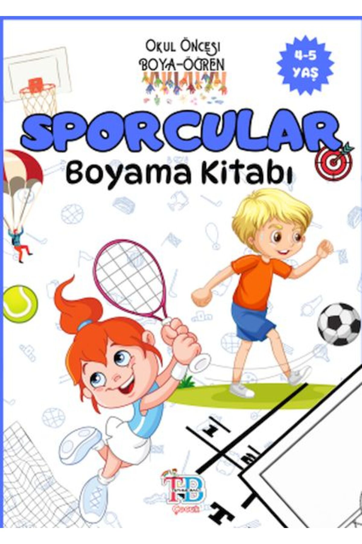 Sporcular Boyama Kitabı
