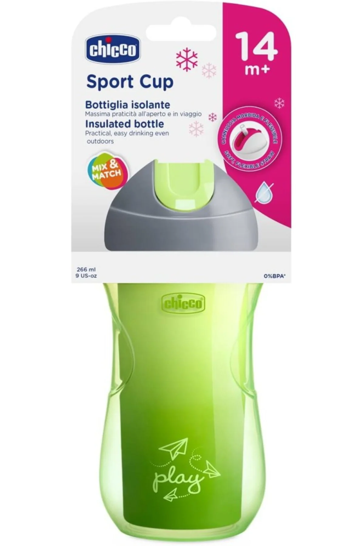 Sport Pipetli Bardak 14 Ay+ Unisex