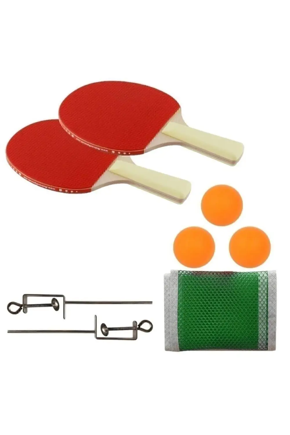 SPORT RAKET BSR-809 MASA TENİSİ SETİ FİLE DEMİRİ 3 TOPLU ( 1 ADET