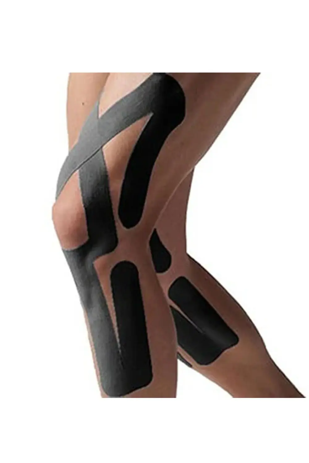 Sport Tape Siyah Renk Kinezyo Sporcu Bandı Ağrı Bandı 5 Metre X 5