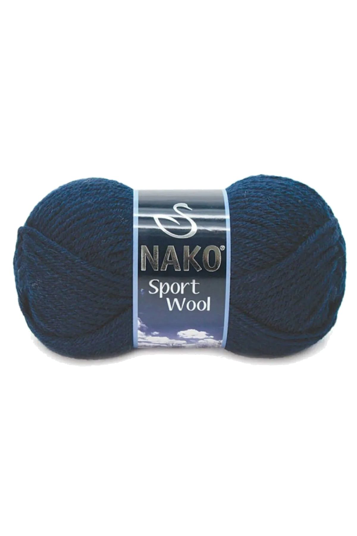 Nako Sport Wool Atki Bere Ceket Yelek Örgü İpi Yünü No: 3088 Lacivert