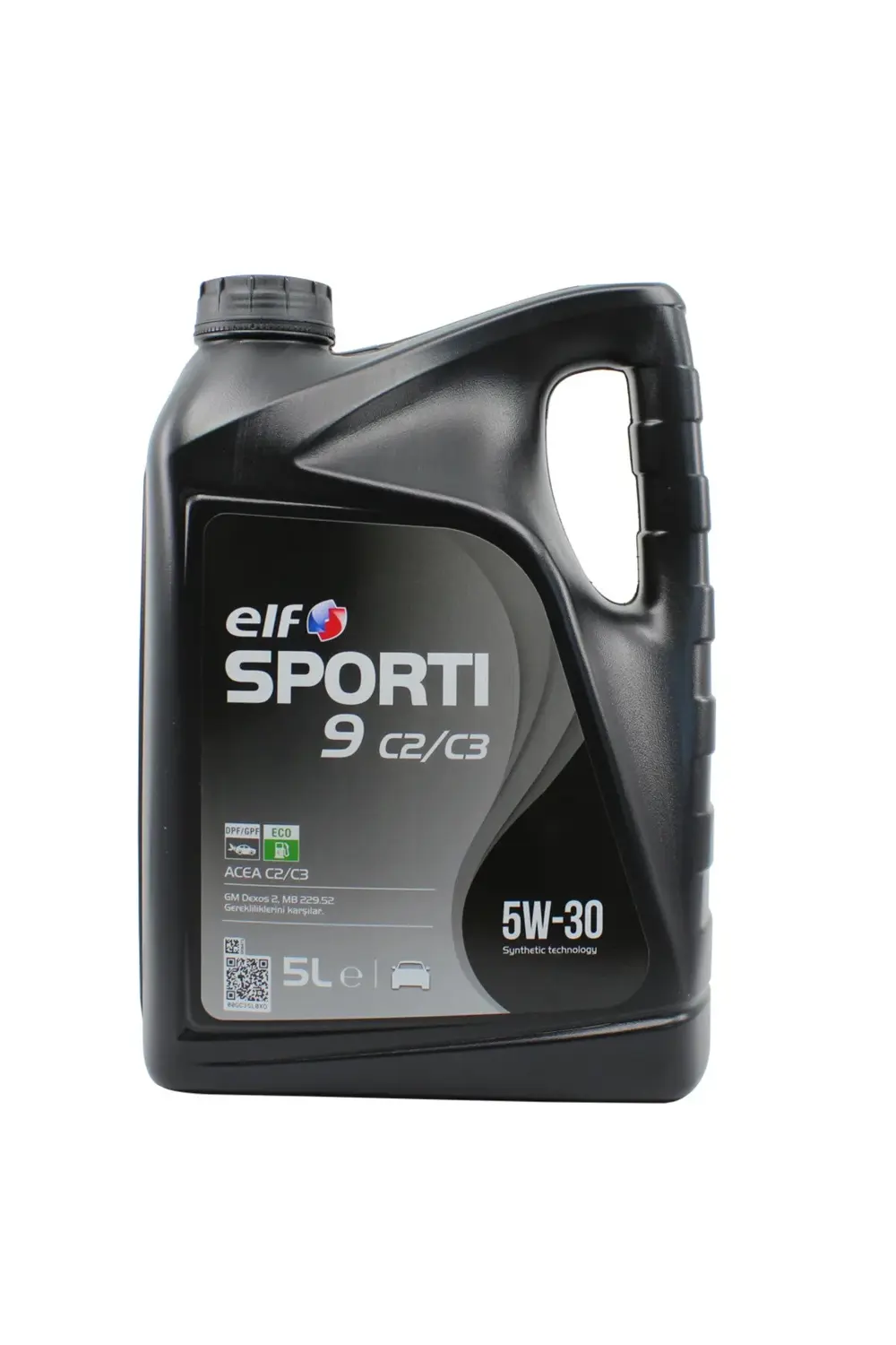 Sporti 9 5W30 C2/c3 Partiküllü 5 Litre Motor Yağı