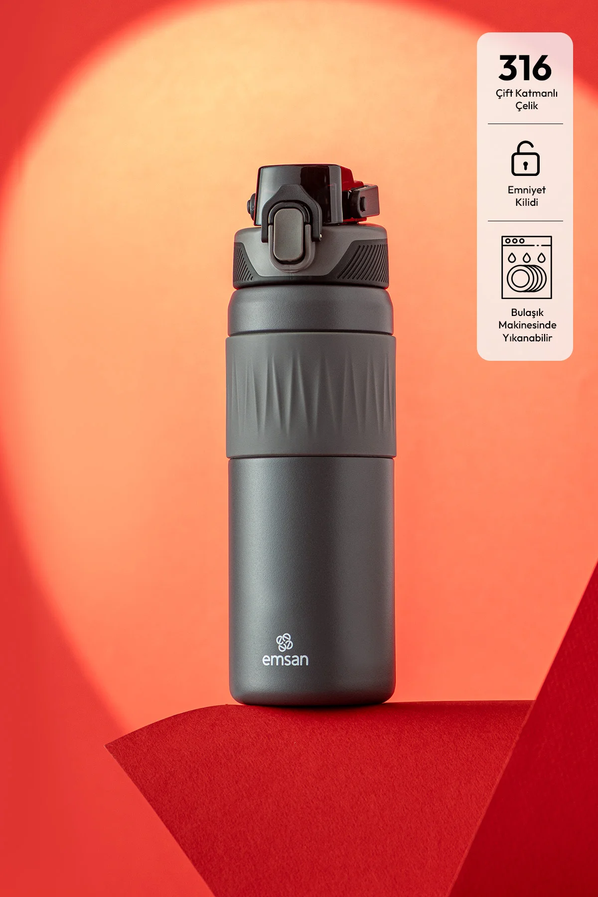 Sportline Termos Grey 590 ml