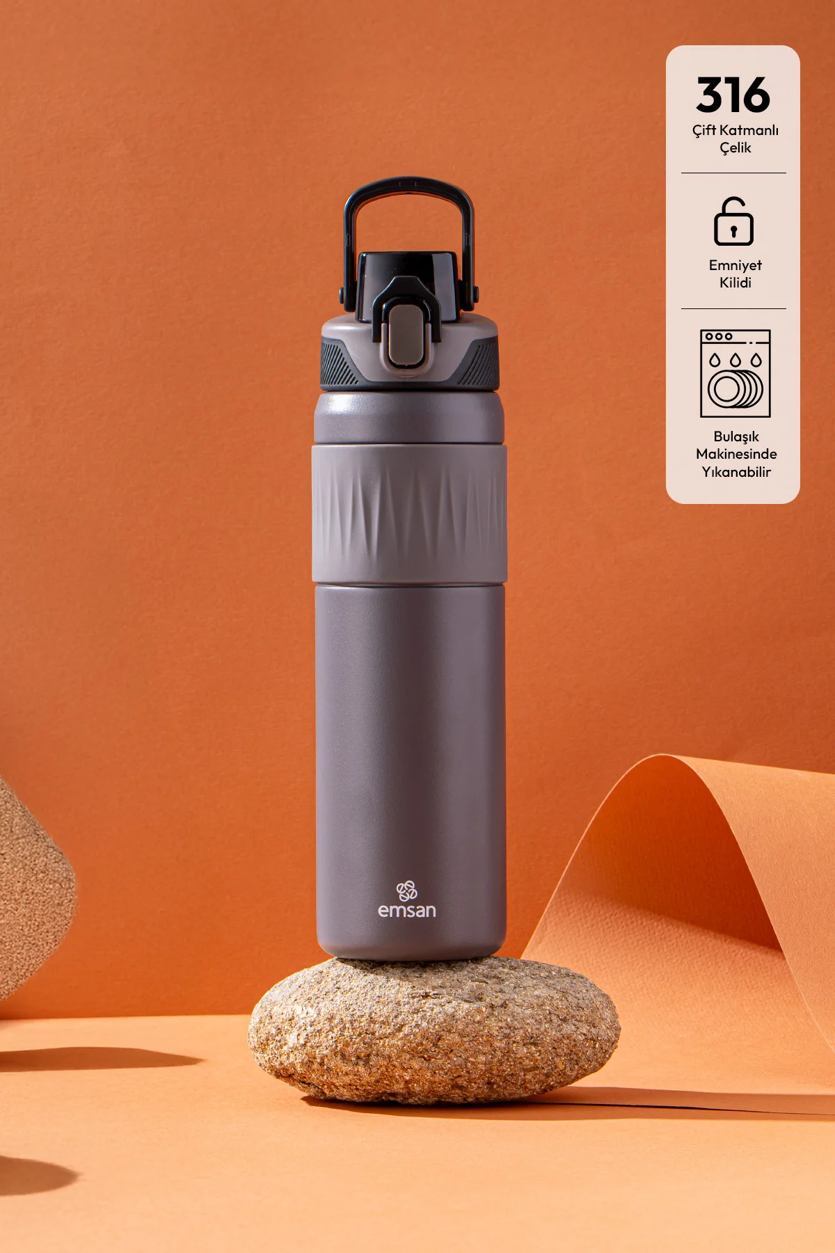 Sportline Termos Grey 700 ml