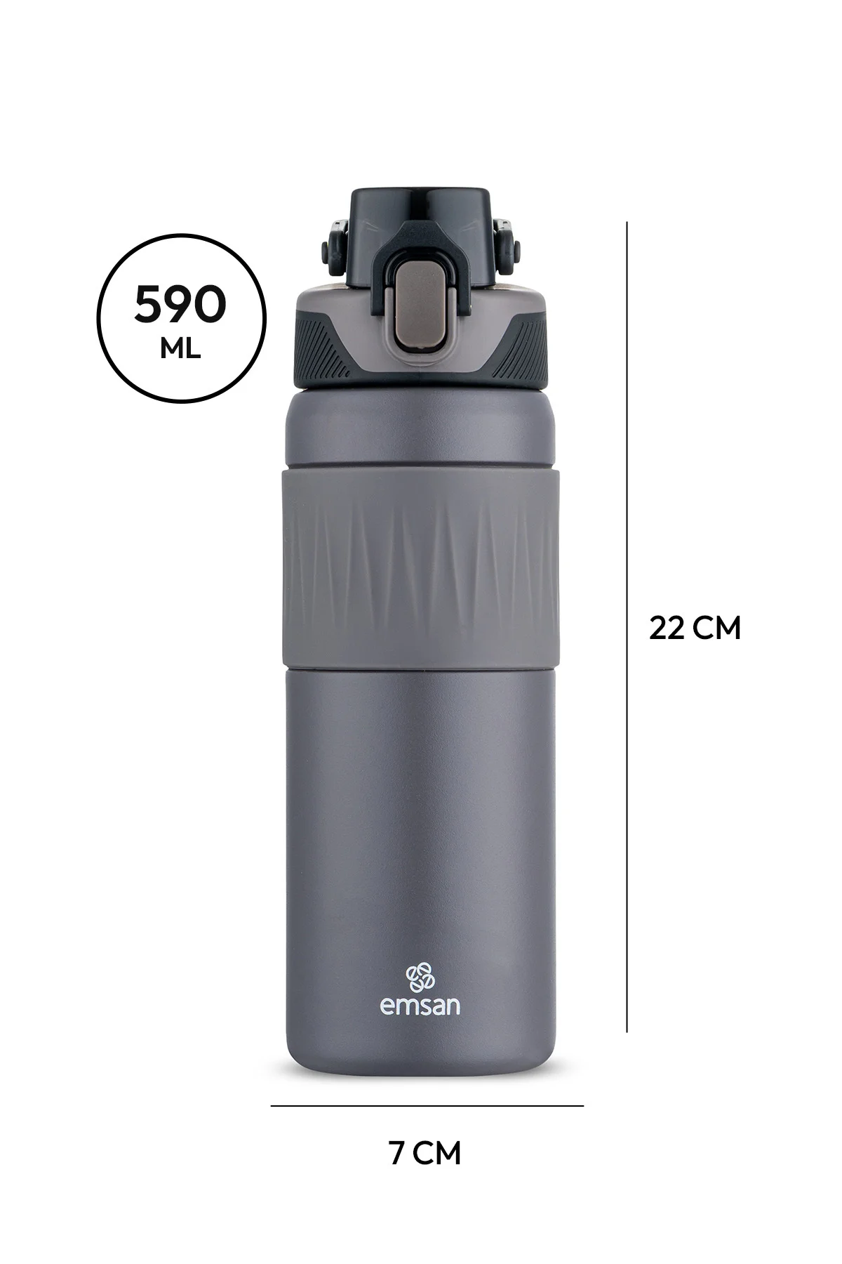 Sportline Termos Grey 590 ml