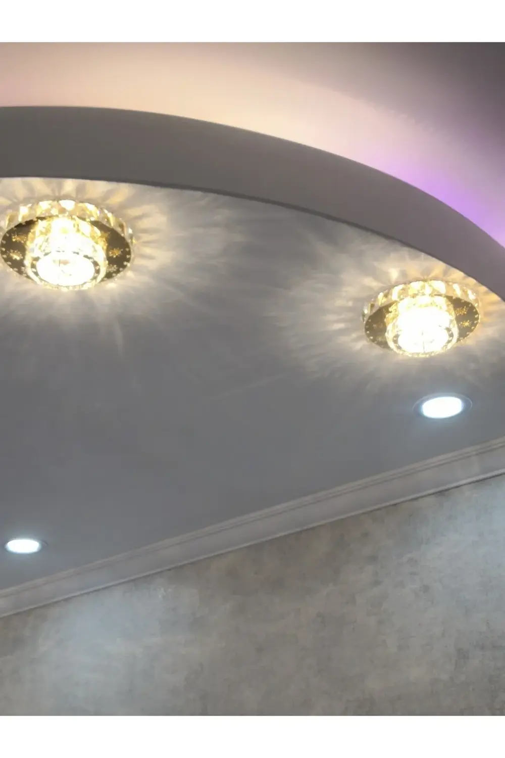 Spot Özel Tasarım Kristal 2 Katlı