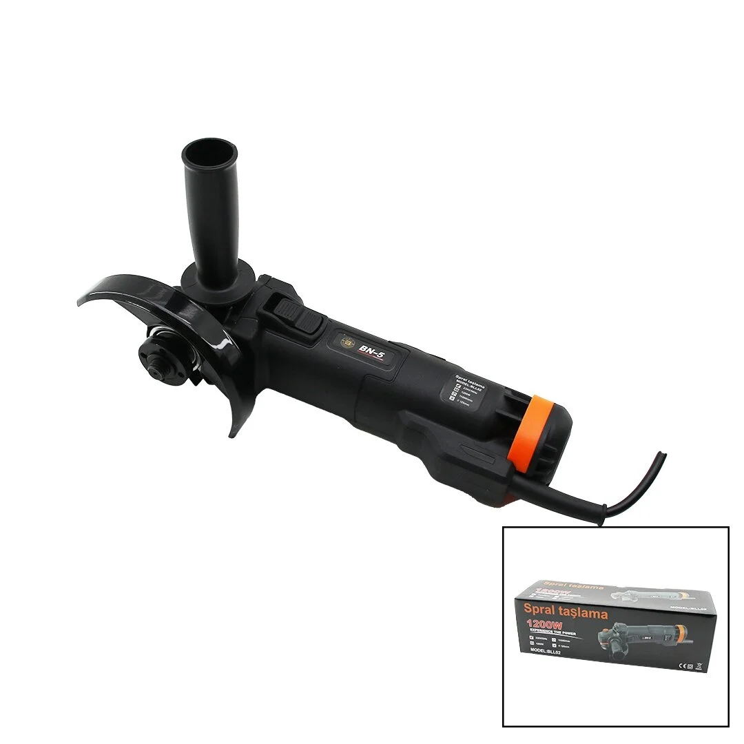 Spral Taşlama  1200w  Siyah - Turuncu  11000/min - 125mm Bll-02 Bx40 Fiyatı, Yorumları ve Özellikleri
