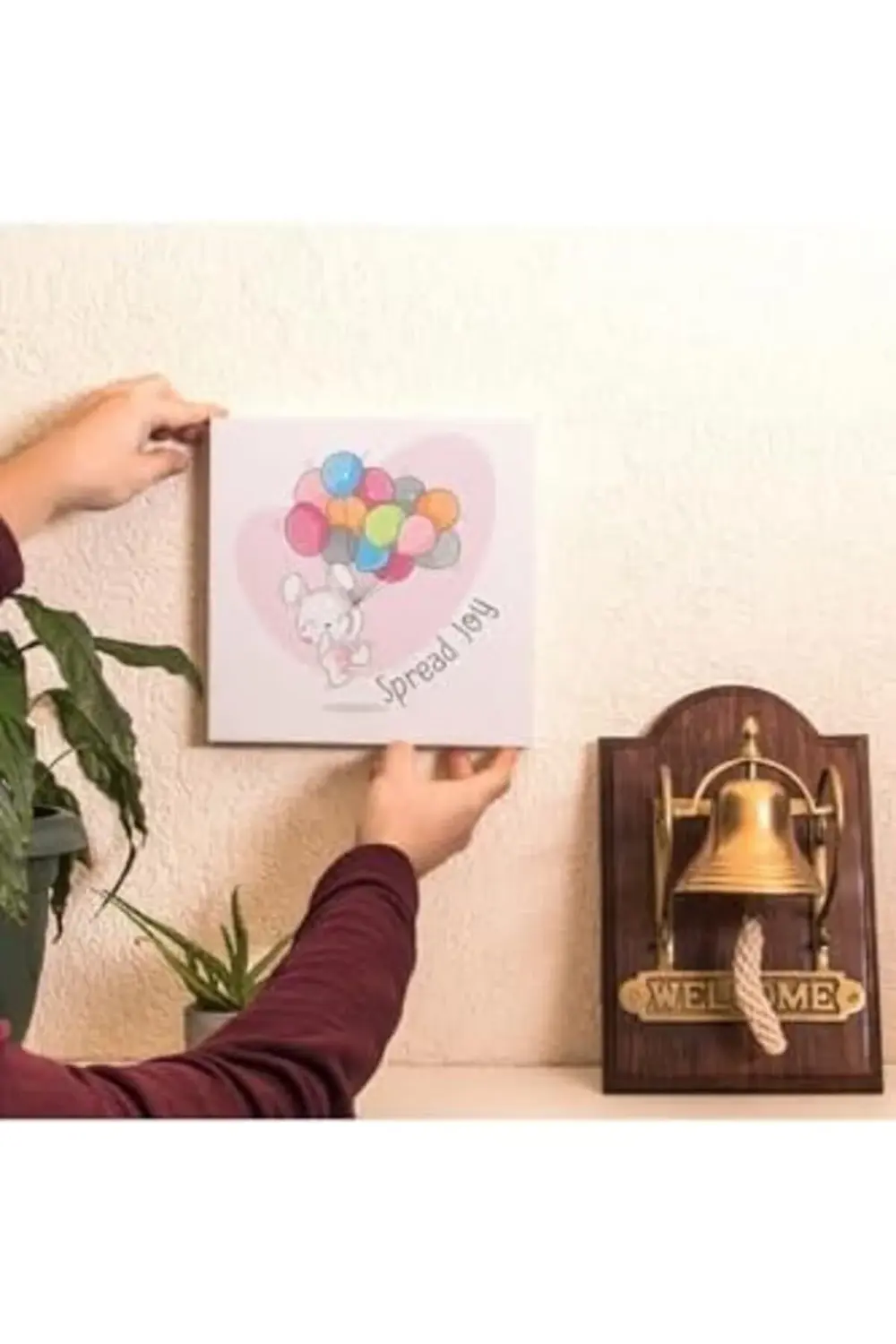 Spread Joy | Çizgi Karakter Tasarımlı Bebek Odasına Özel Kanvas 2 Spread Joy | Çizgi Karakter Tasarımlı Bebek Odasına Özel Kanvas 2