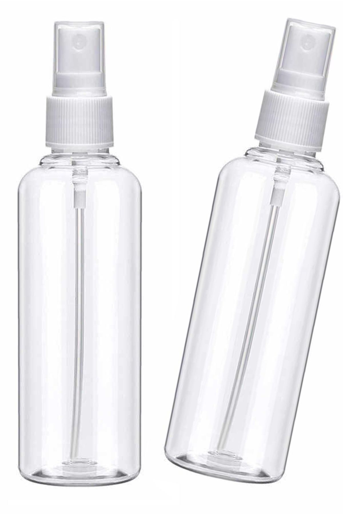 Zeyd Ticaret Sprey 100 Ml Boş Şişe Spreyli Kolonya Şişesi Doldurulabilir Cep P