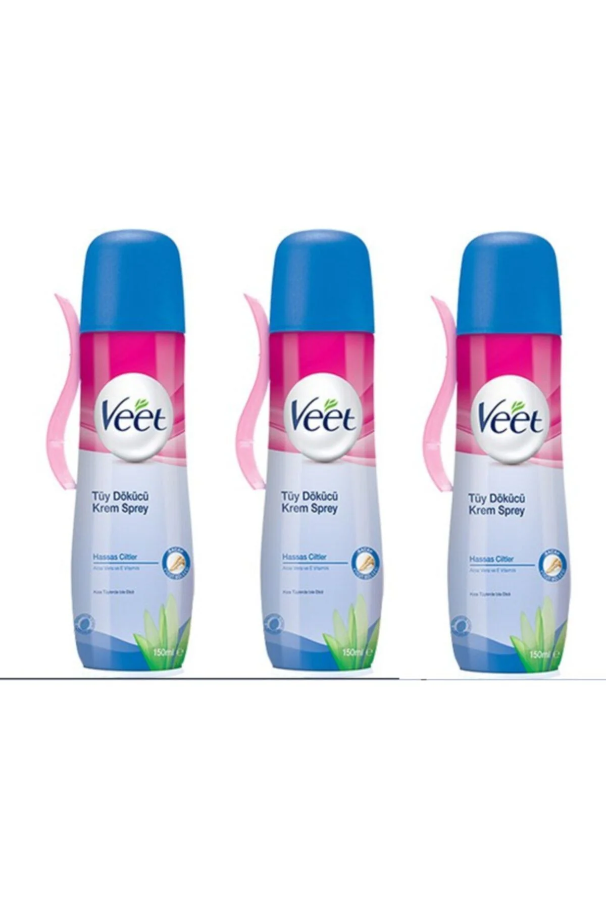 Sprey 150 ml Hassas Cilt X 3 Adet