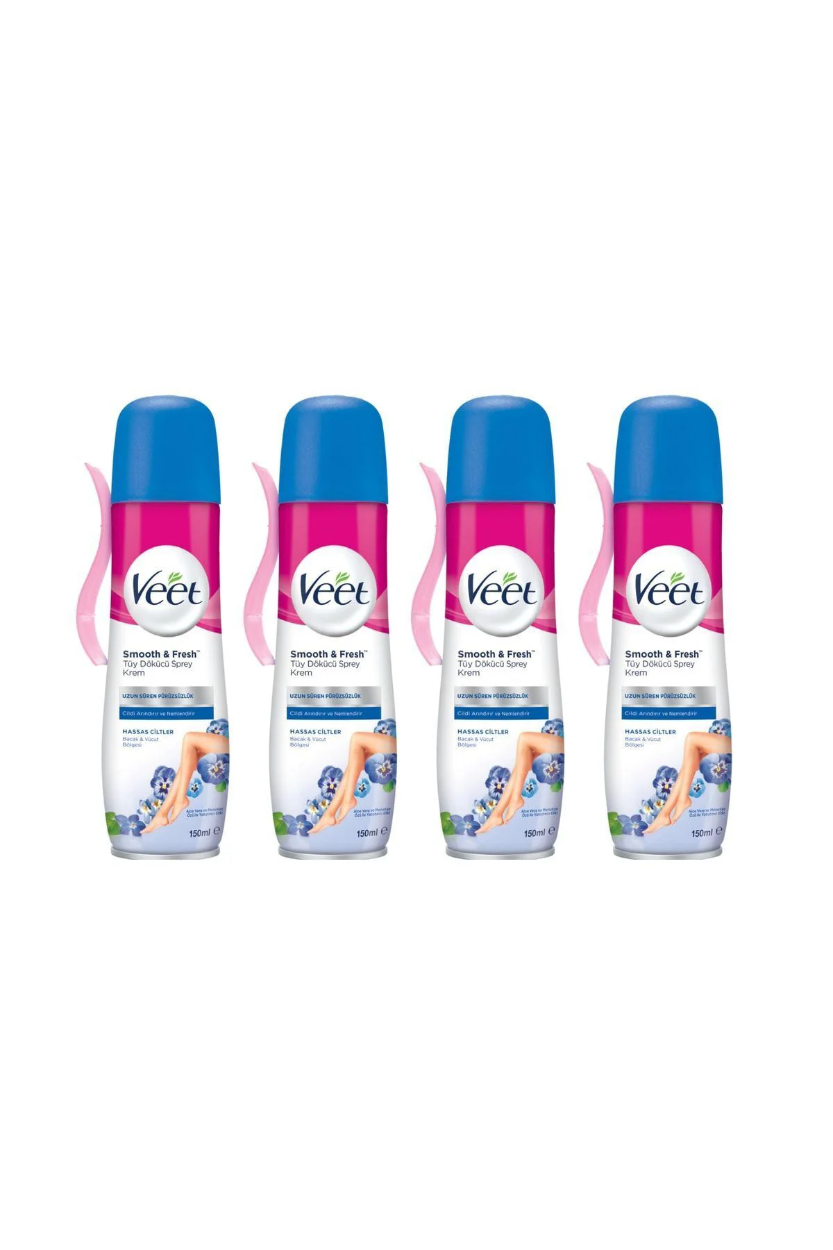 Sprey 150 ml Hassas Cilt X 4 Adet Sprey 150 ml Hassas Cilt X 4 Adet