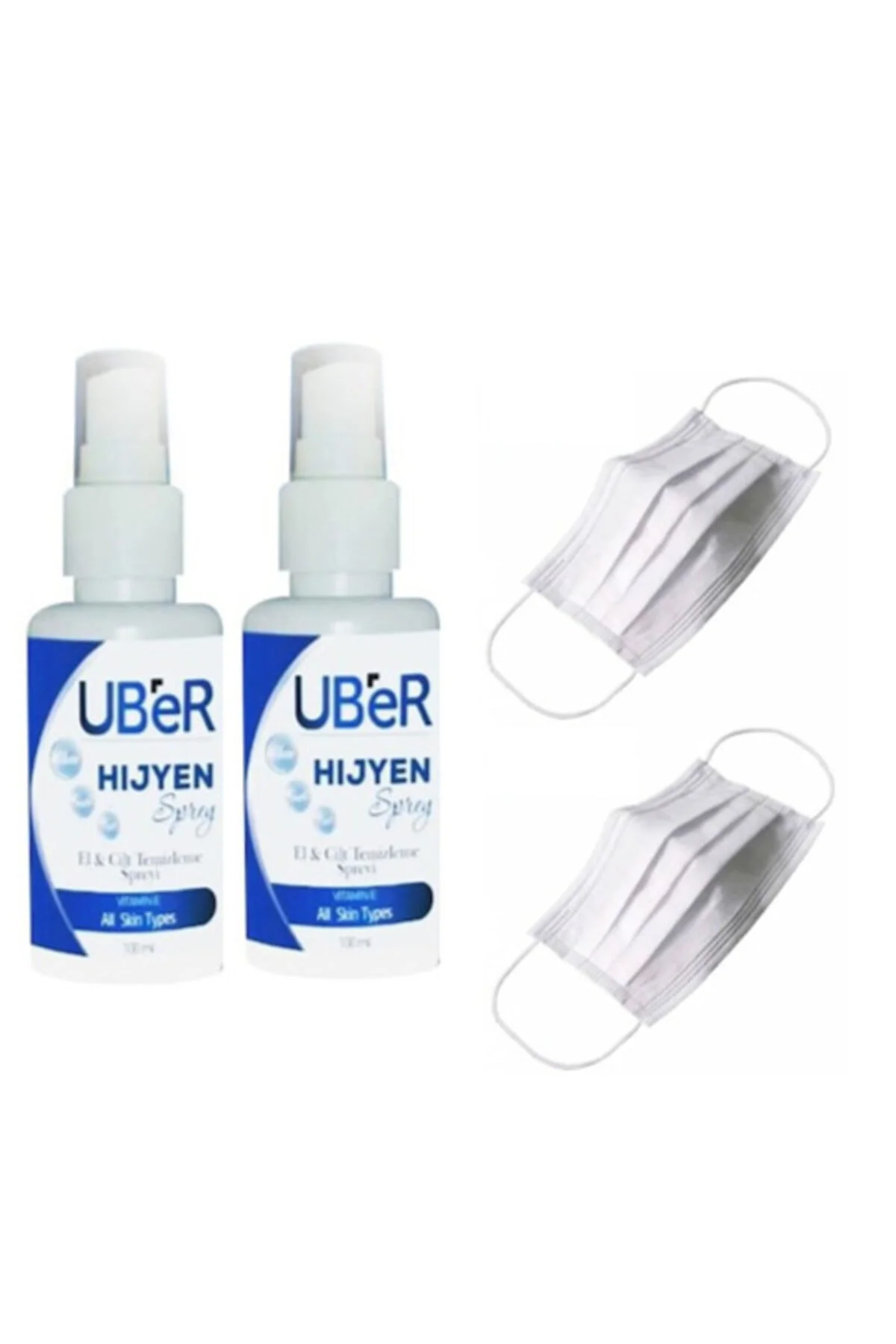 Sprey Antiseptik Dezenfektan 100 Ml X 2 Adet + 2 Hediye
