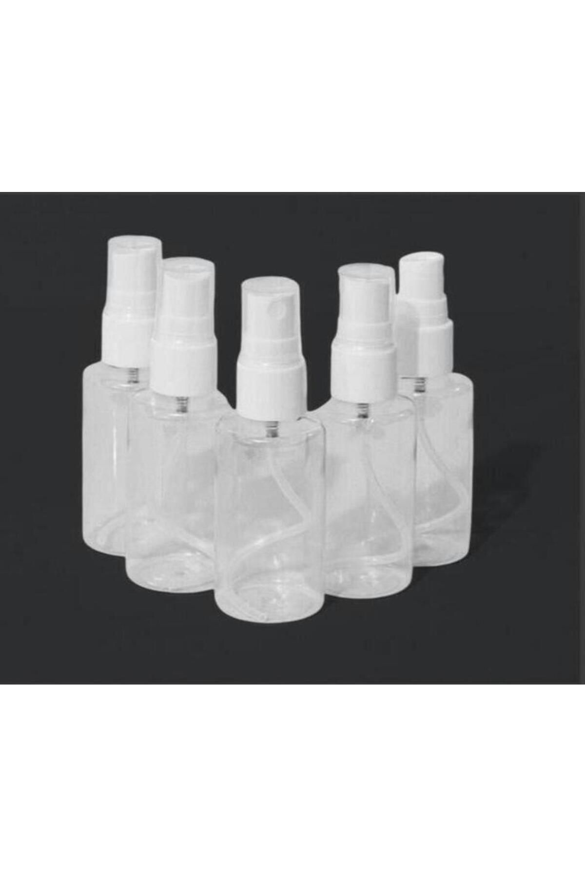 Sprey Başlı Plastik Boş Pet Şişe 50 ml 5 Adet