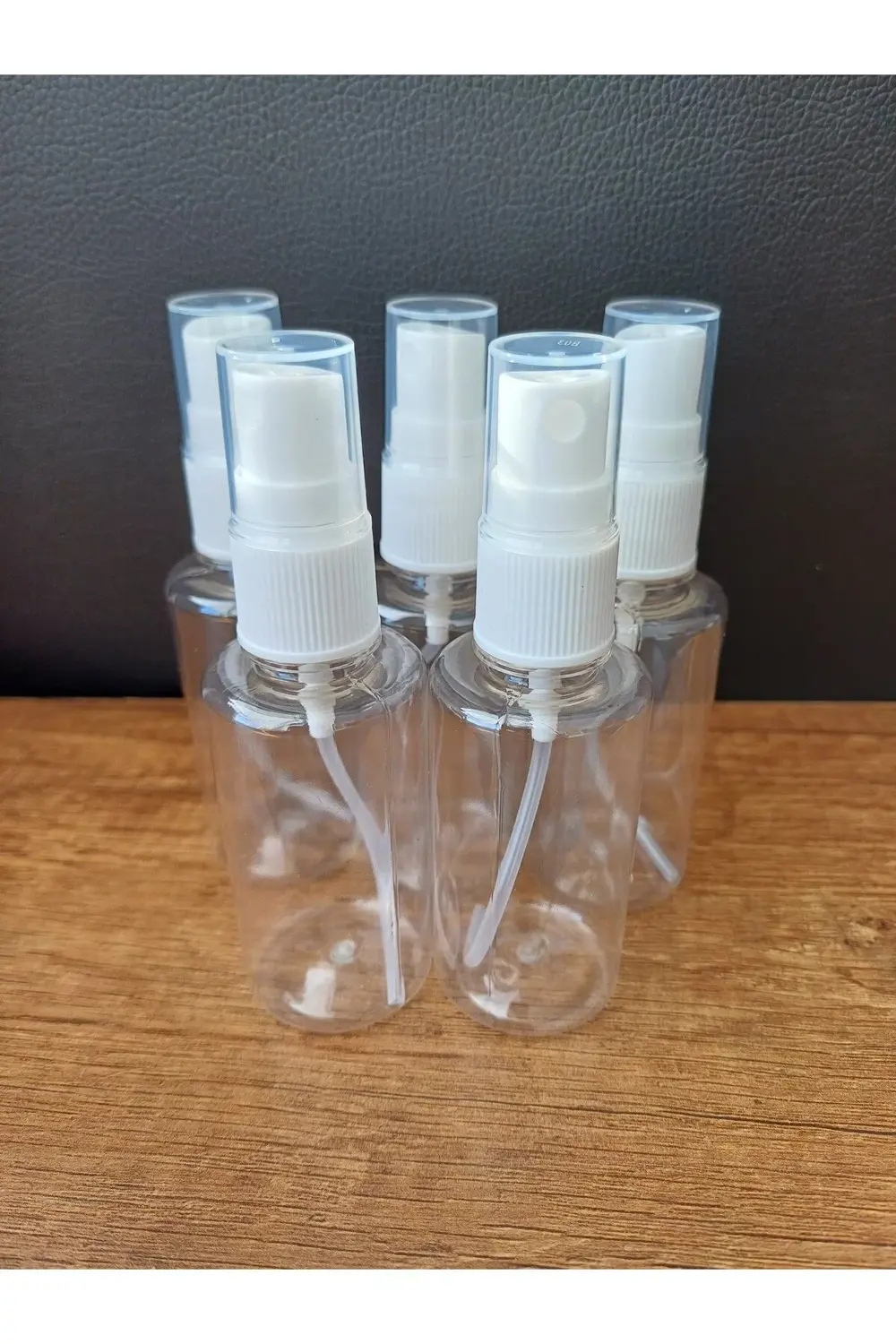 Sprey Başlı Plastik Boş Pet Şişe 50 ml 5 Adet