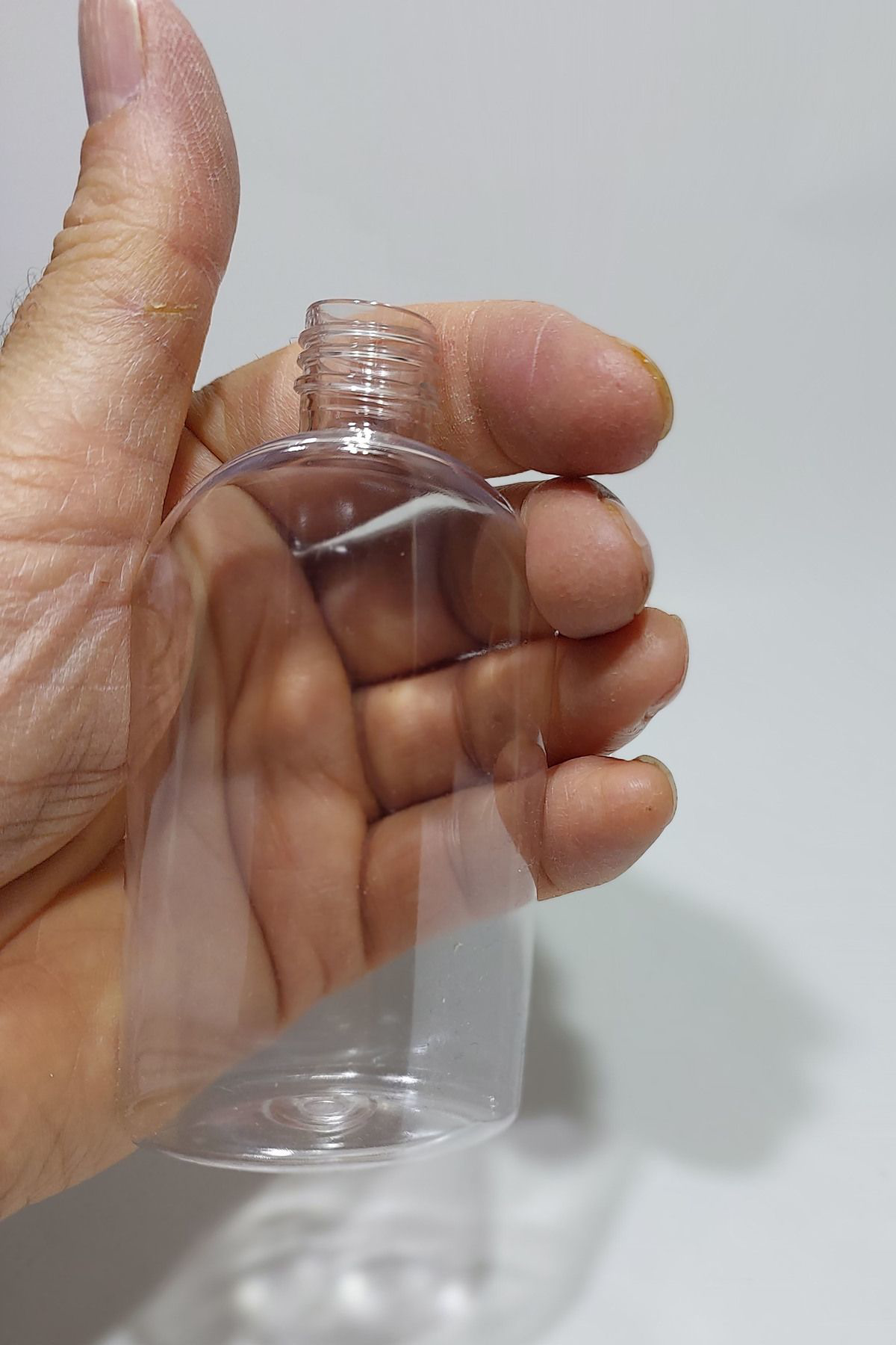 Wellline Sprey Başlikli 100 Ml Boş Pet Şişe 5 Adet Sağlam Sert Plastik