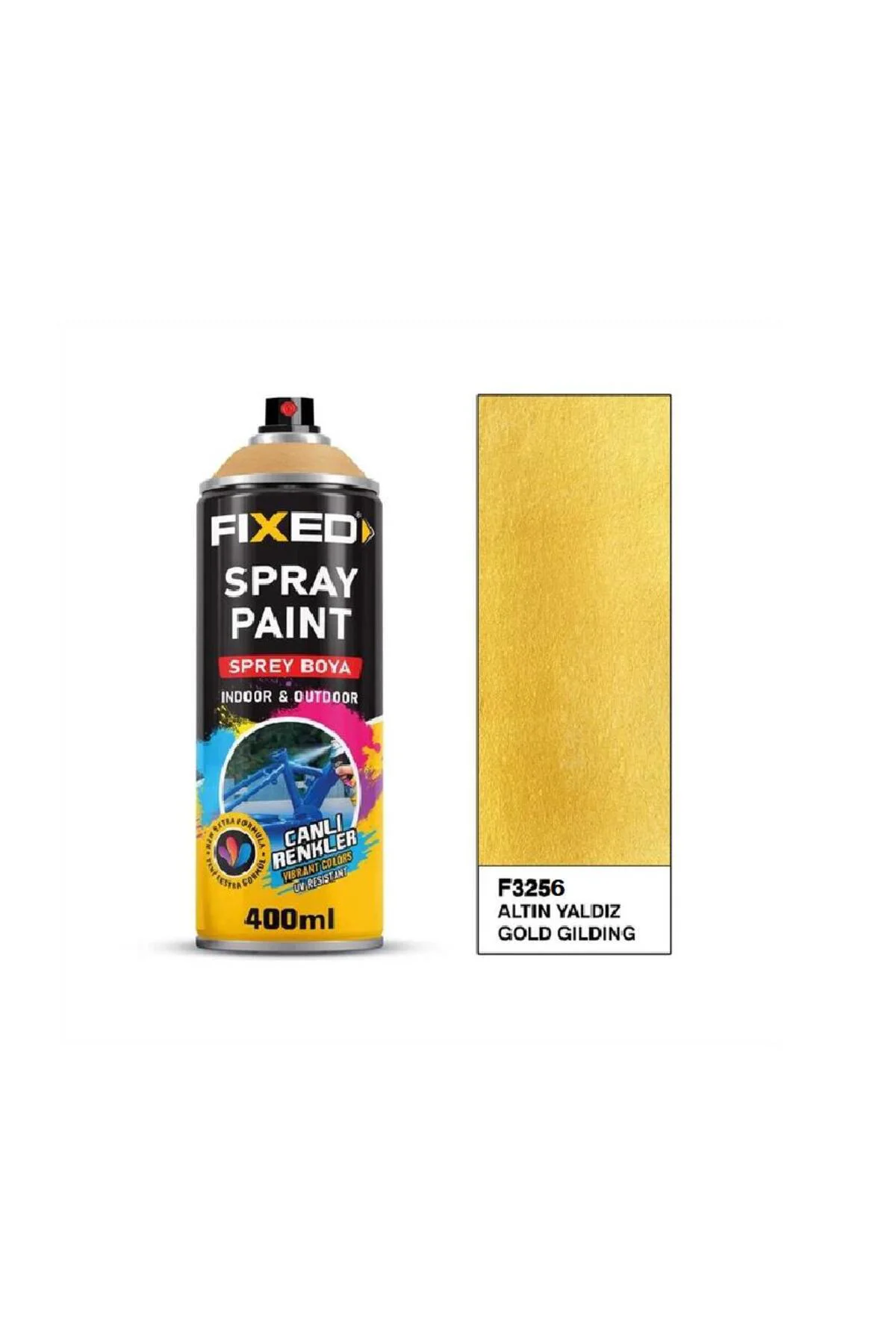 Sprey Boya Altın Yaldız Efekt 400ml