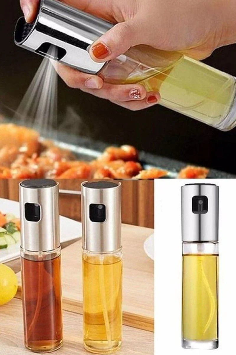 Sprey Cam Şişe Zeytinyağı Yağ Püskürtücü 100 ml - BPA İçermez Paslanmaz Çelik Yağdanlık Fiyatı, Yorumları ve Özellikleri