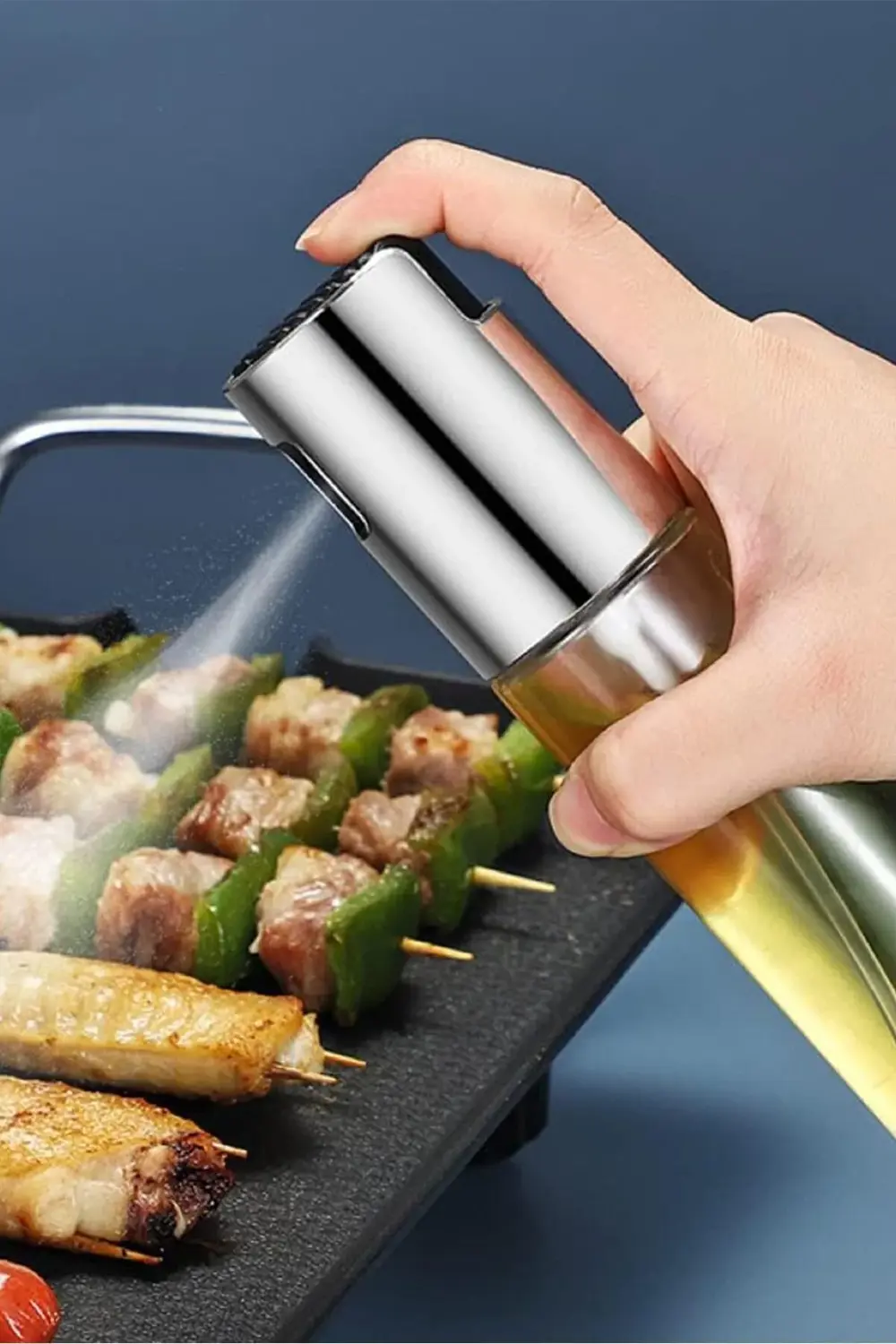 Sprey Cam Yağdanlık 100 ml Fısfıs Yağdanlık Sirke Airfryer Zeytin