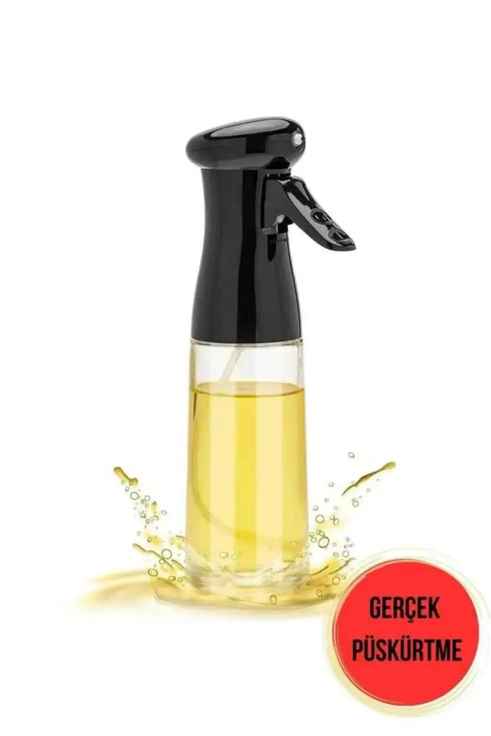 Sprey Cam Yağdanlık 200 Ml. 2 Adet Siyah Ve Beyaz Renkli