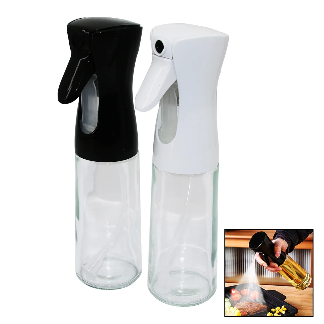Sprey Cam Yağdanlık 200ML Plastik Sprey Başlık Sprey Cam Yağdanlık 200ML Plastik Sprey Başlık