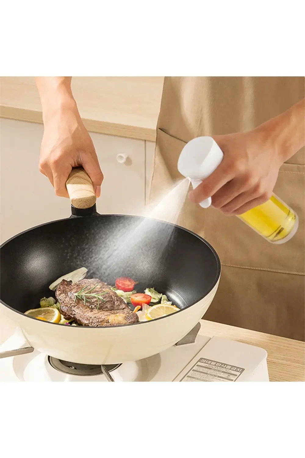 Sprey Yağdanlık Airfryer Için Yağdanlık Püskürtmeli Sprey Cam Şiş