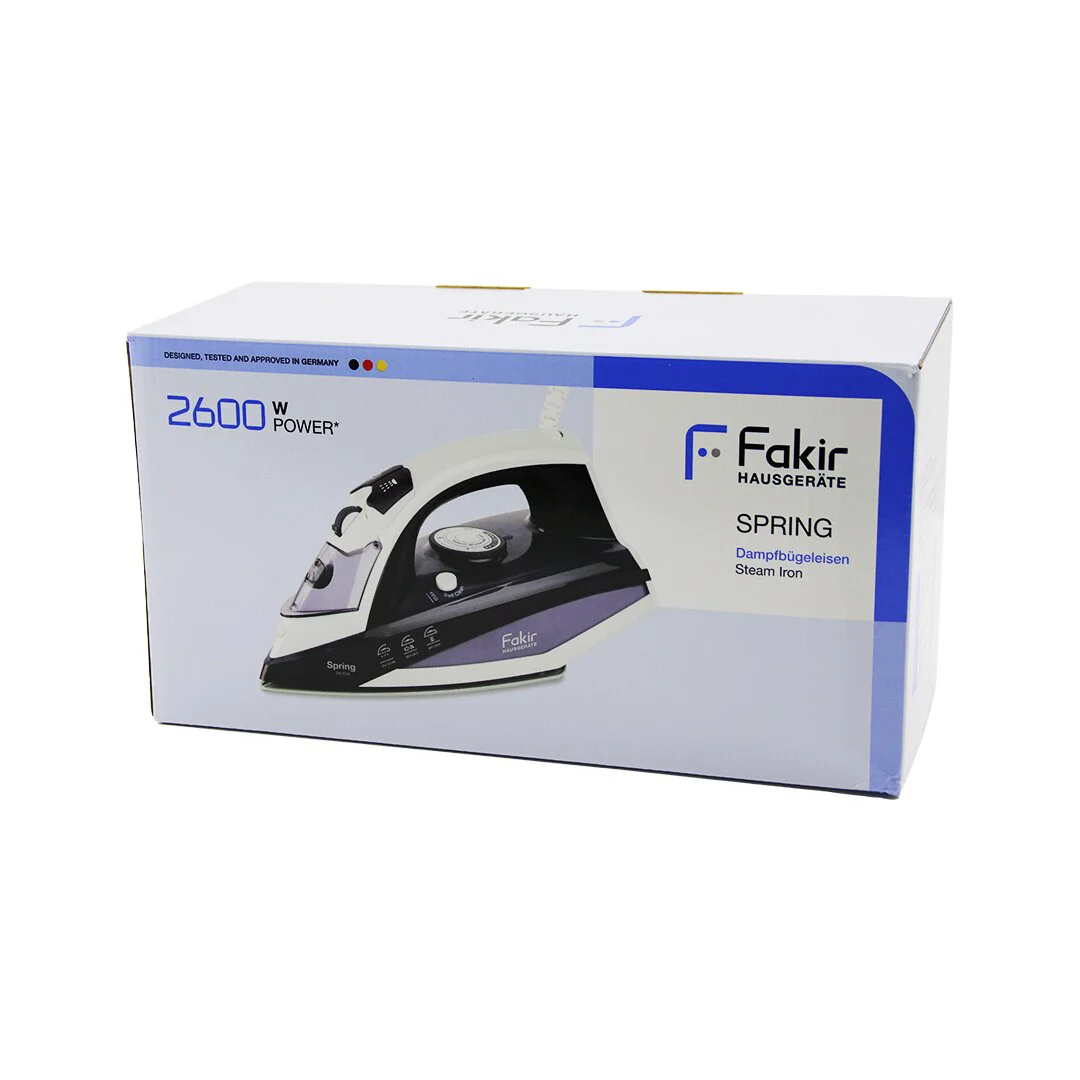 Sprıng Buharlı Ütü Seramik Taban 2600W Buhar 30-120GR Sprıng Buharlı Ütü Seramik Taban 2600W Buhar 30-120GR