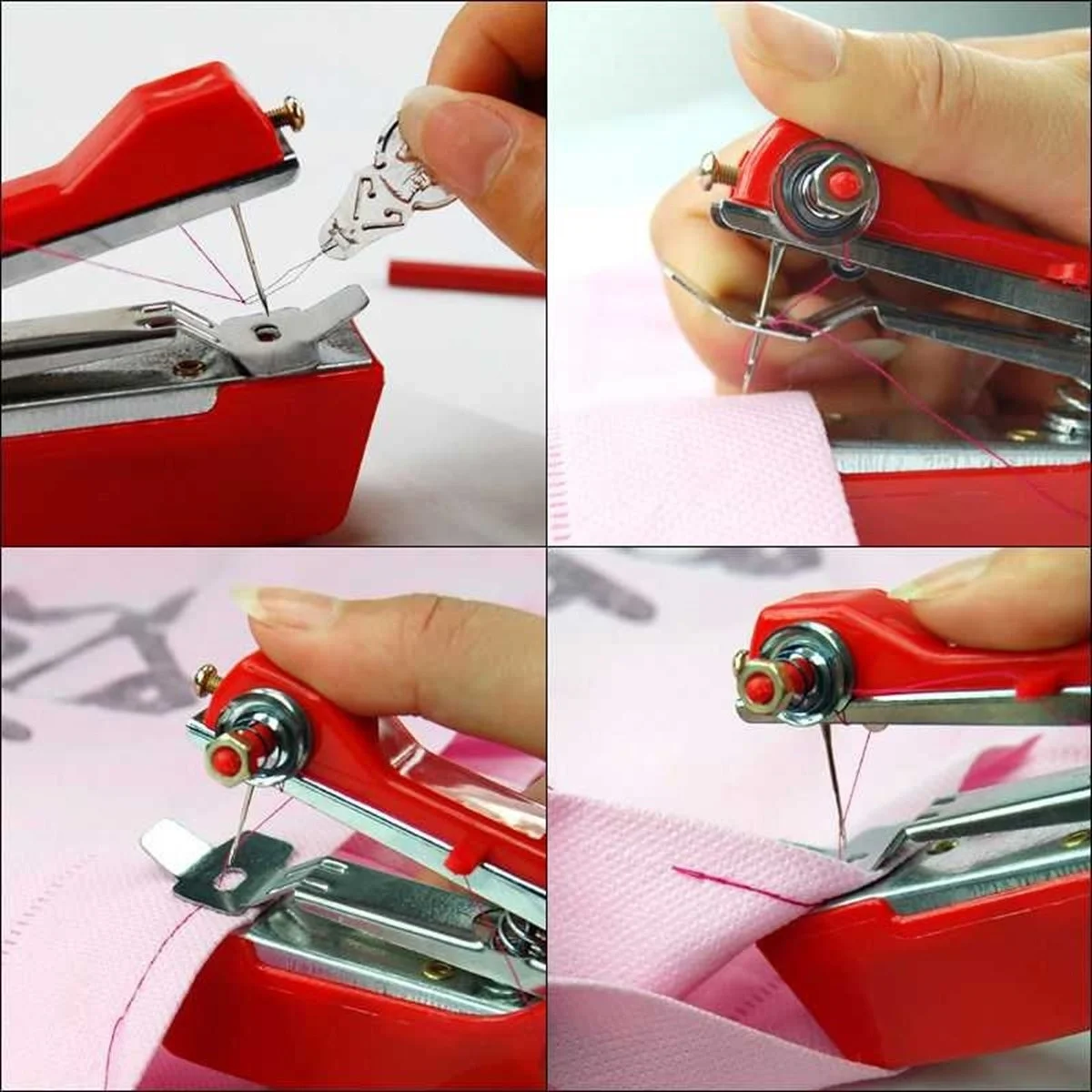 Spring Come Mini Kolay Seyehat Ve Ev Tipi El Dikiş Dikme Makinası Bx40