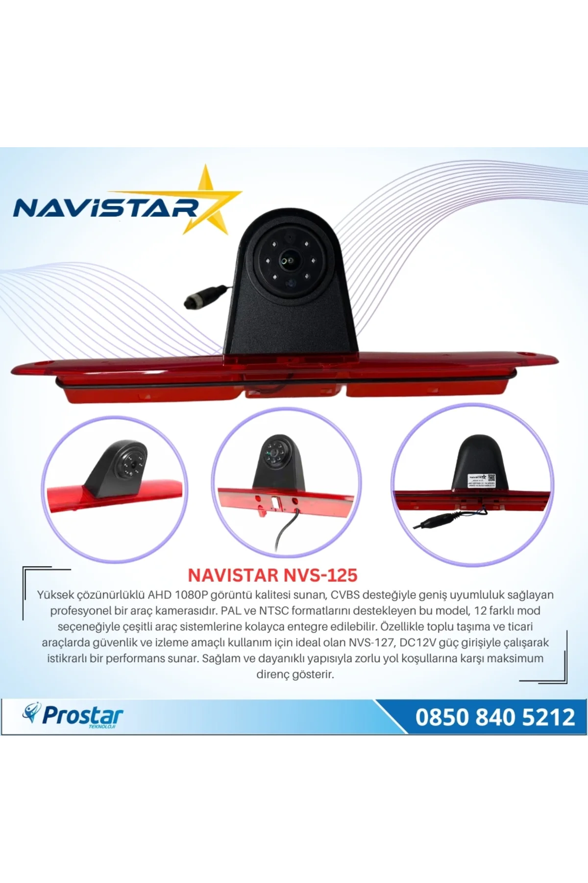Sprinter Crafter Uyumlu AHD 1080P HD Kamera Sprinter Crafter Uyumlu AHD 1080P HD Kamera