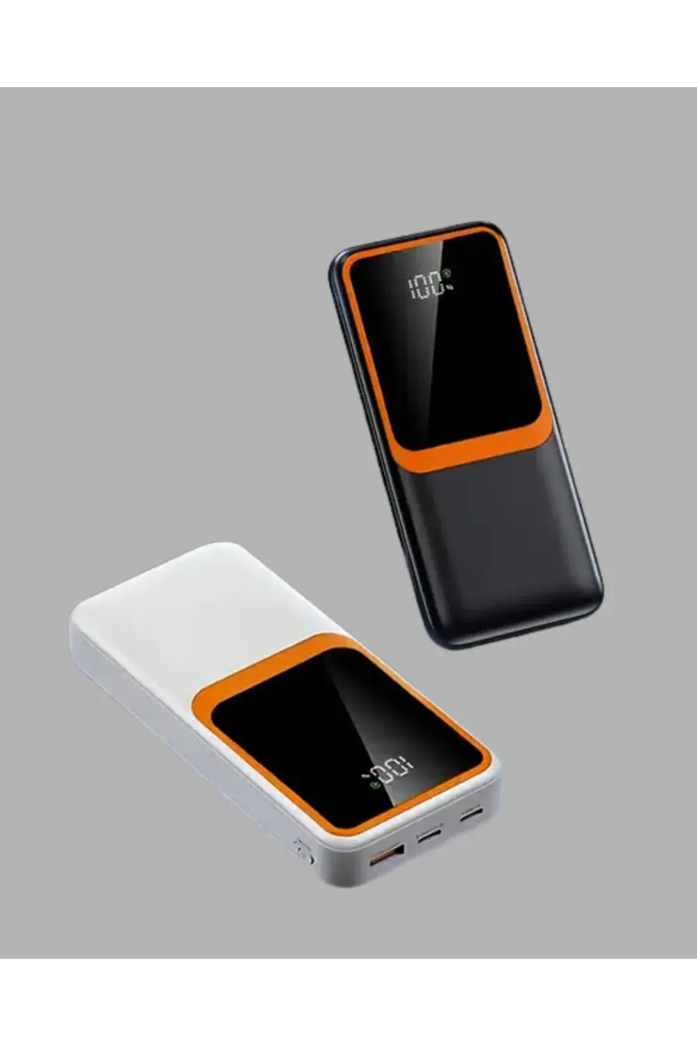 SPTRNS Powerbank 10000 mAh – Çift USB Çıkışlı, Type-C Girişli, Şı