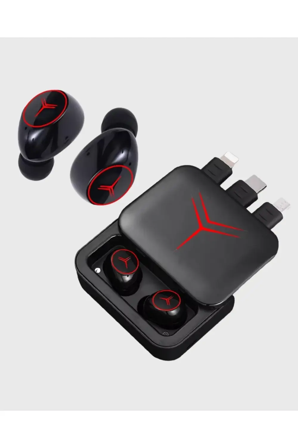 SPTRNS Powerbank Özellikli Bluetooth Kablosuz Kulaklık – Dokunmat