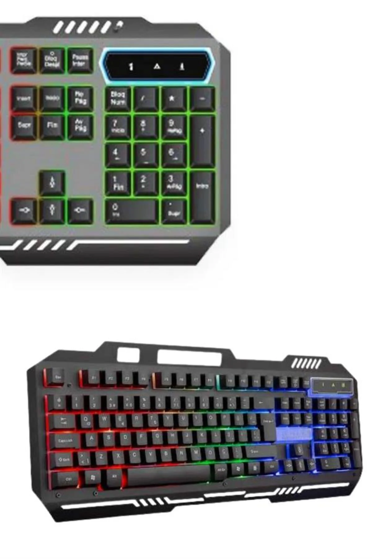 SPTRNS RGB Işıklı Gaming Klavye Q Klavye (10000) Mouse Hediyeli