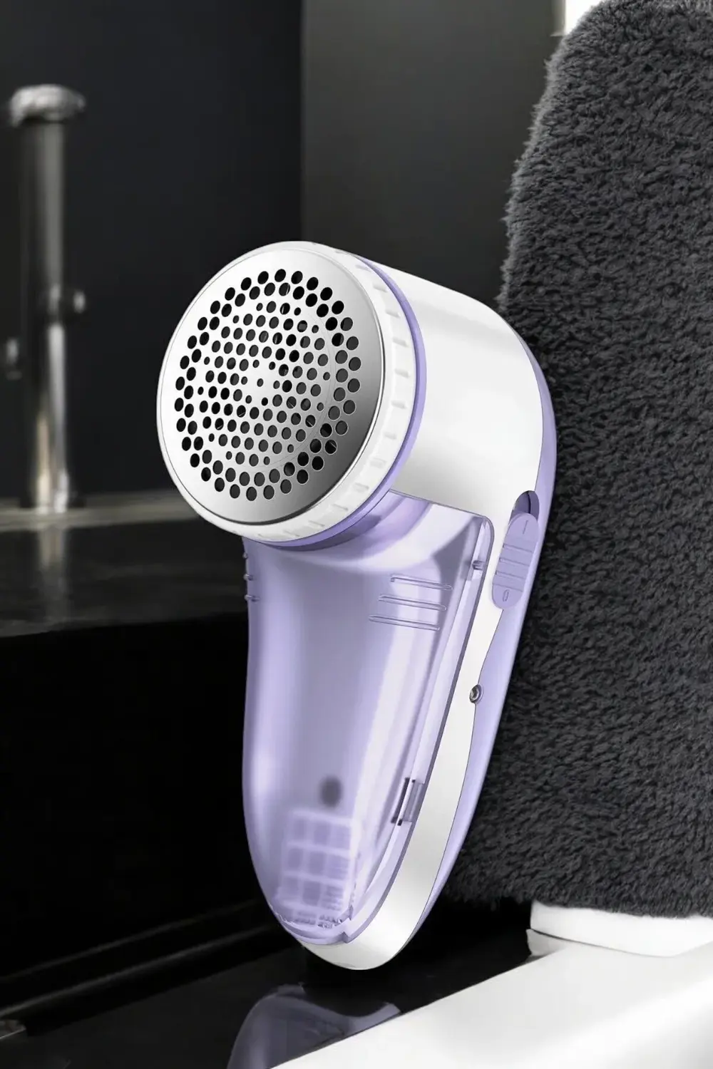 SPTRNS Tiftik Temizleyici Hazneli Şarjlı Manuel (203303) Kolay Ku