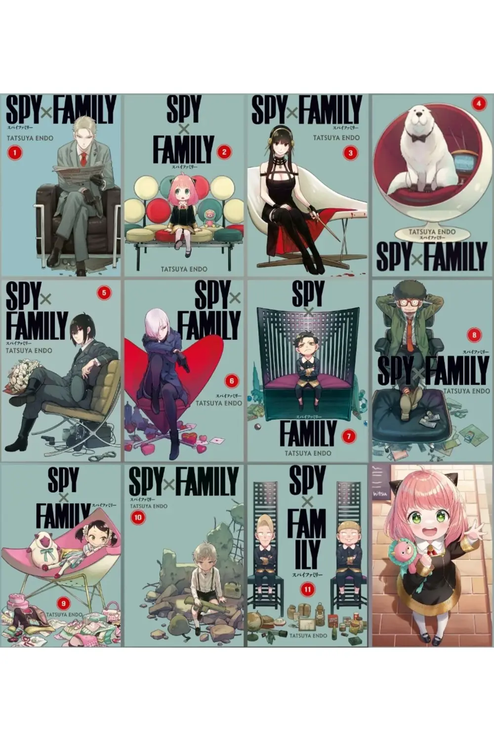 Spy X Family 1-11 Arası Tüm Ciltler