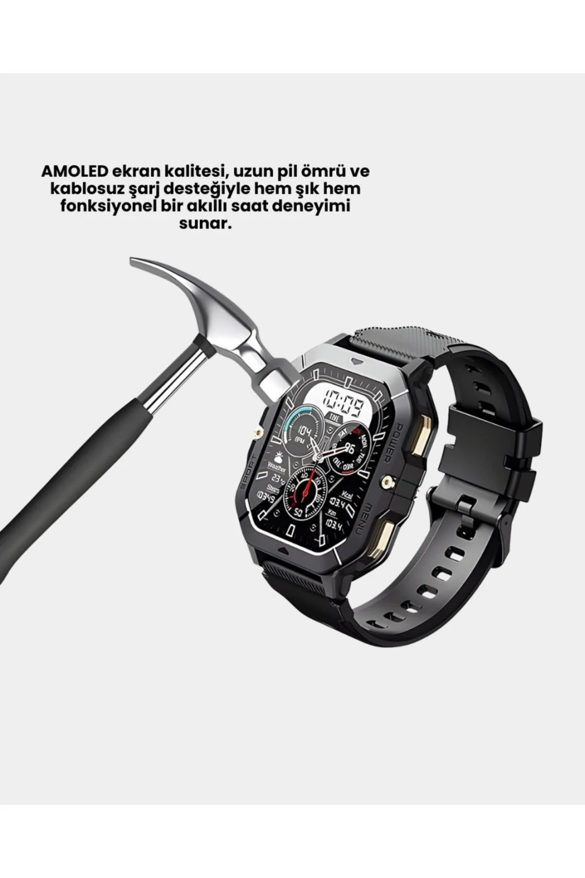 SQ-18 AMOLED Akıllı Saat Bildirim, Spor ve Müzik Kontrol Fonksiyonları SQ-18 AMOLED Akıllı Saat Bildirim, Spor ve Müzik Kontrol Fonksiyonları