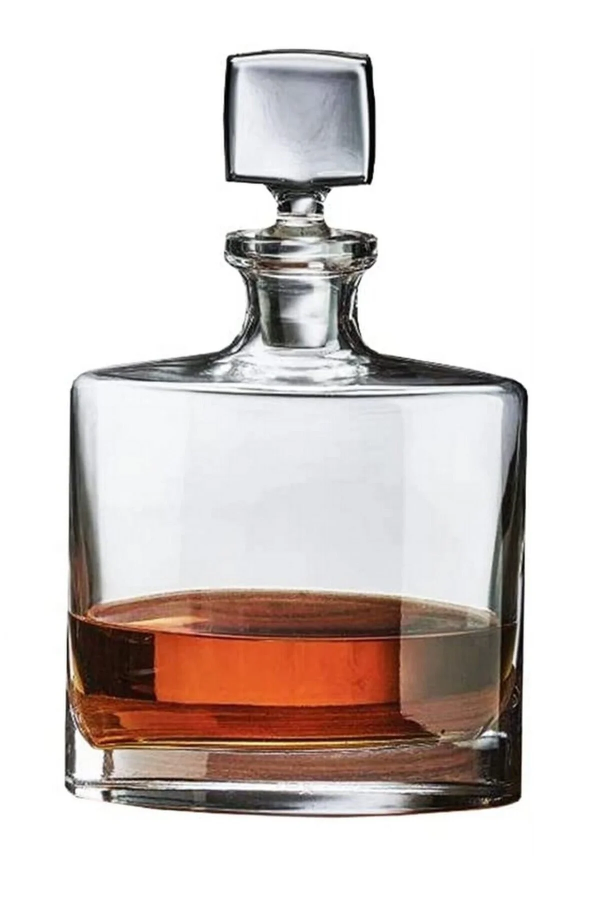 Square Serisi Kristal Viski Şişesi-Karaf 1200cc