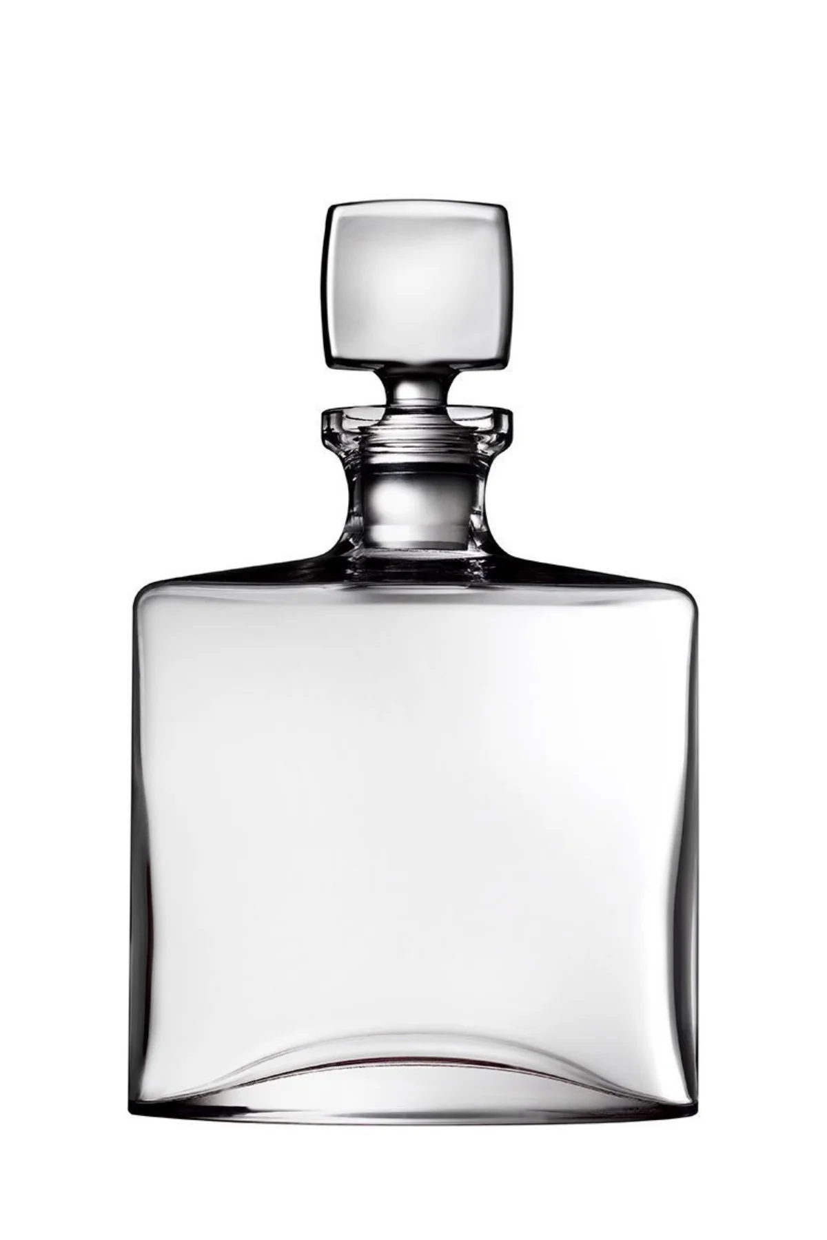 Square Serisi Kristal Viski Şişesi-Karaf 1200cc