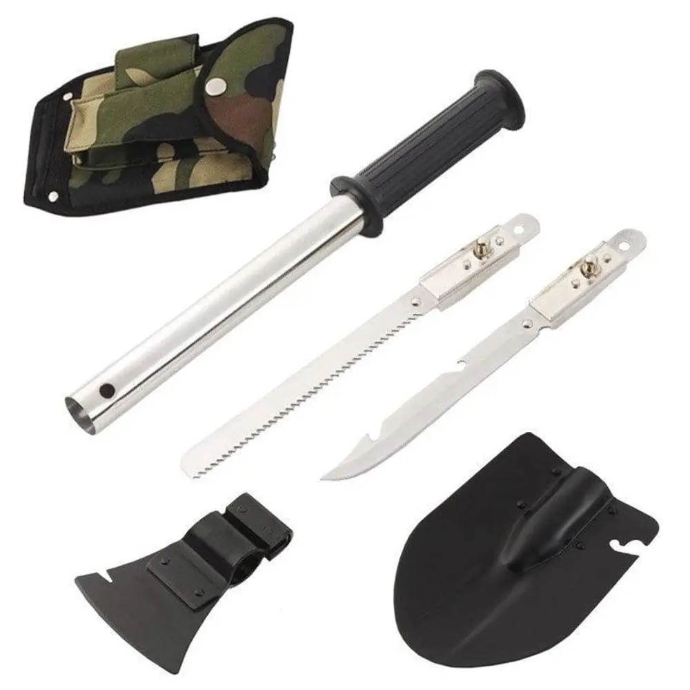 Square X-14 Portatif Kürek Balta Bıçak Testere Kamp Seti Square X-14 Portatif Kürek Balta Bıçak Testere Kamp Seti