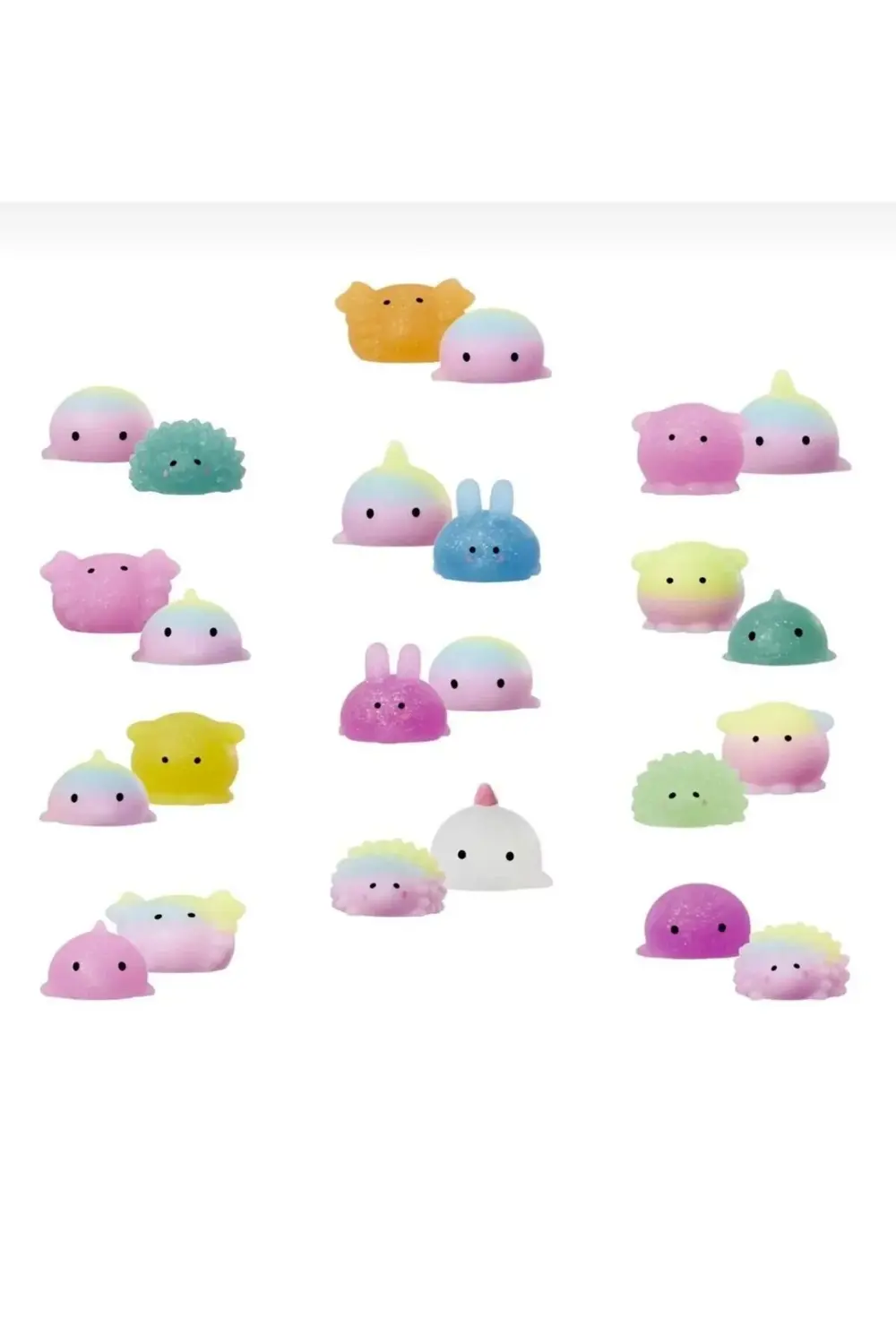 Squish Sürpriz Yumuşak Esnek Figürler - 1 Paket (2 Lİ FİGÜR)