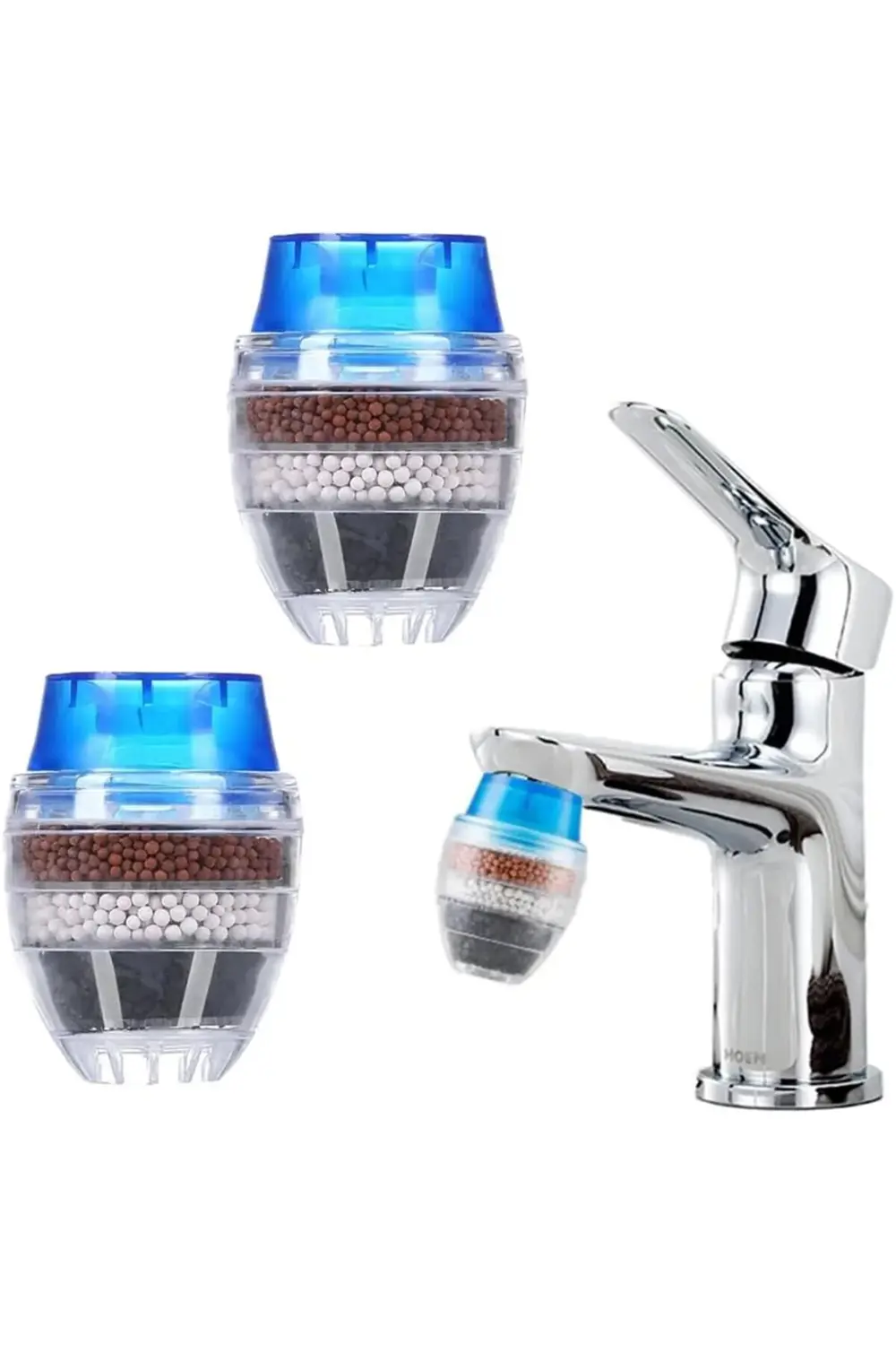 Srknx 2 Adet 5 Katmanlı Aktif Karbon Su Arıtma Aparatı, aktif kar