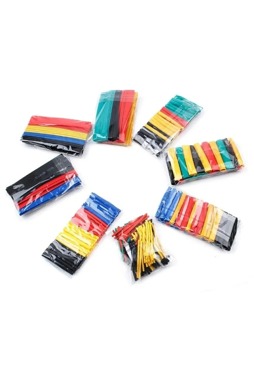 Srknx Shrink Daralan Makaron Kablo Yalıtım Seti 328 Adet Modelist