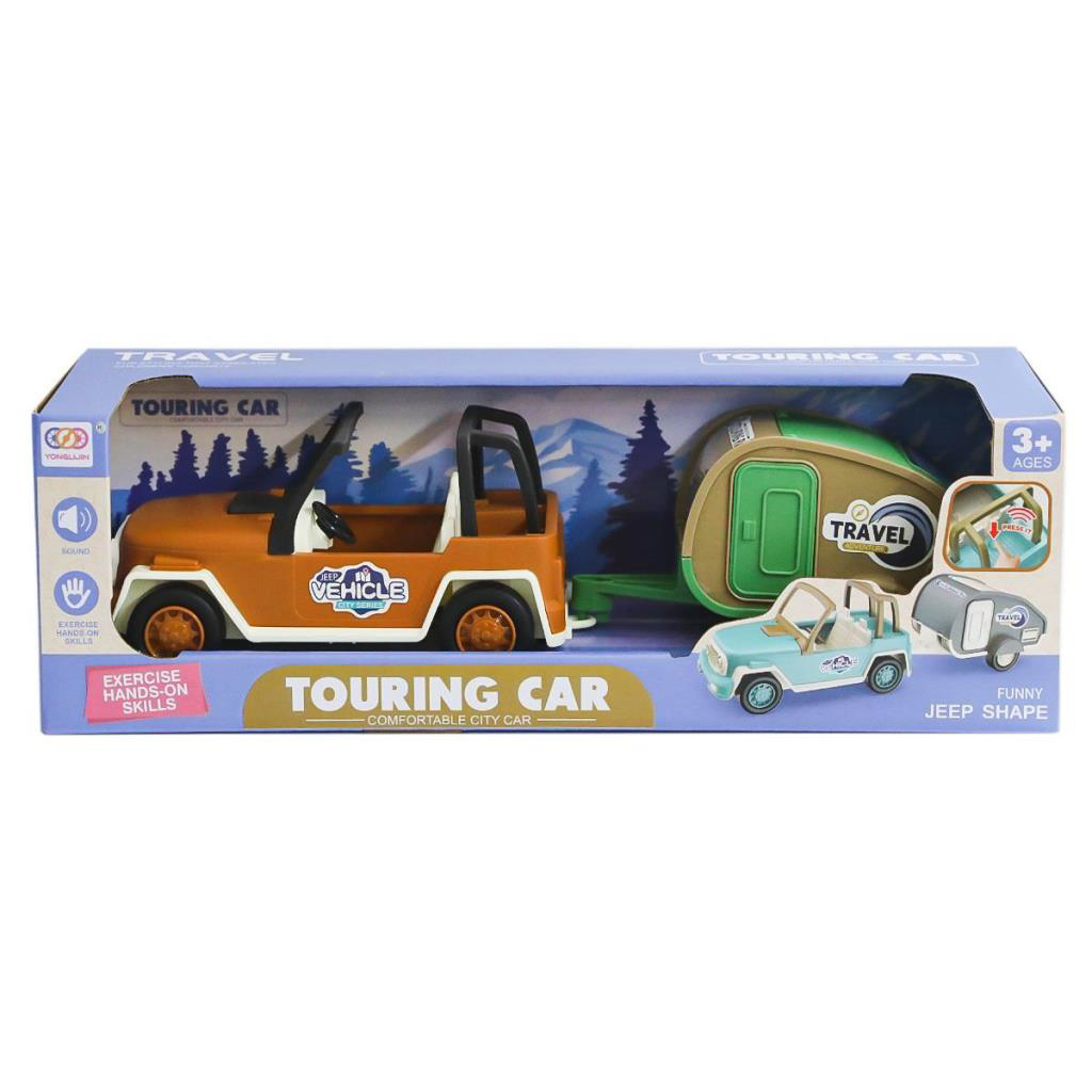 SS113A-SS113C Çekme Karavan Sesli Safari Araba -Birliktoys SS113A-SS113C Çekme Karavan Sesli Safari Araba -Birliktoys
