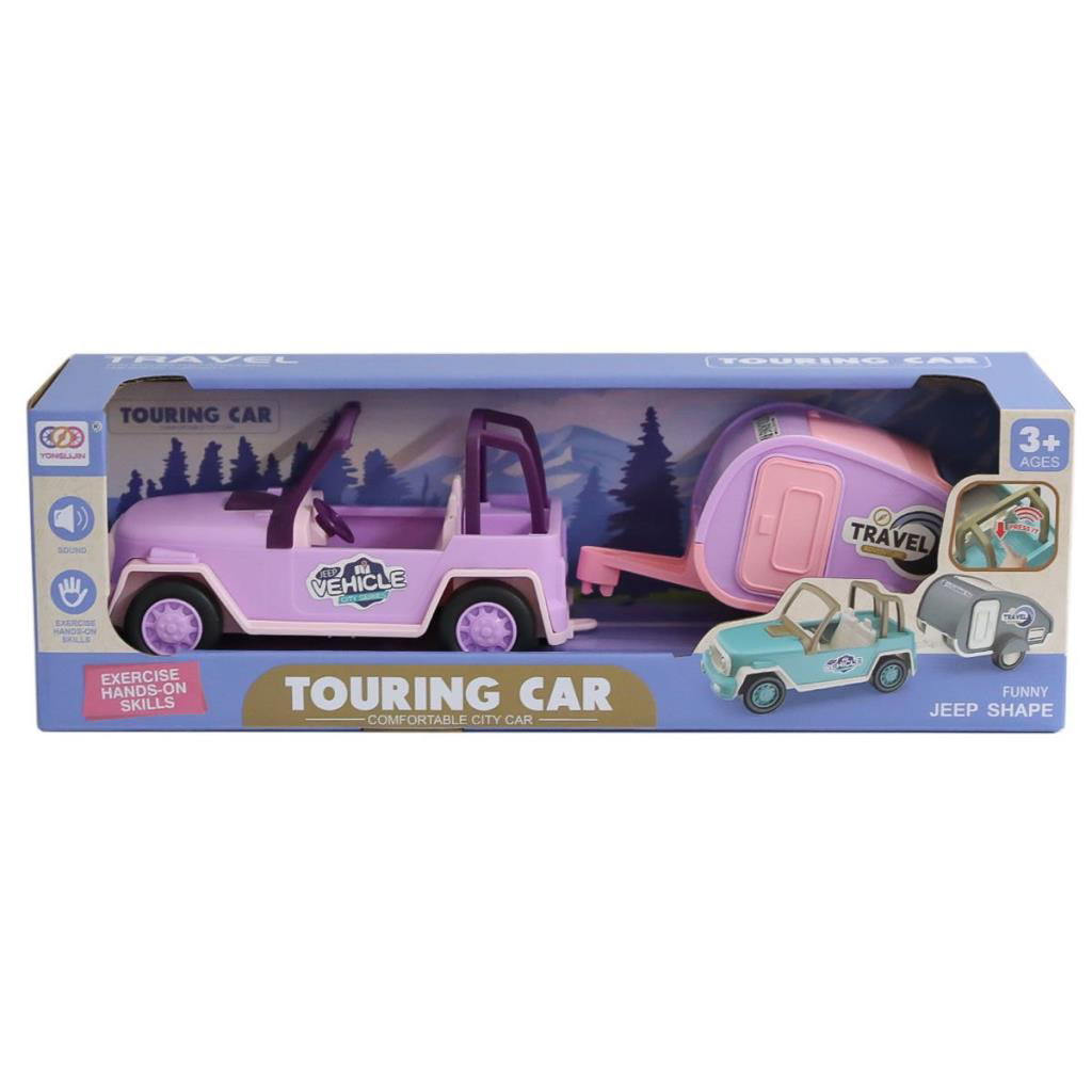 SS113A-SS113C Çekme Karavan Sesli Safari Araba -Birliktoys SS113A-SS113C Çekme Karavan Sesli Safari Araba -Birliktoys