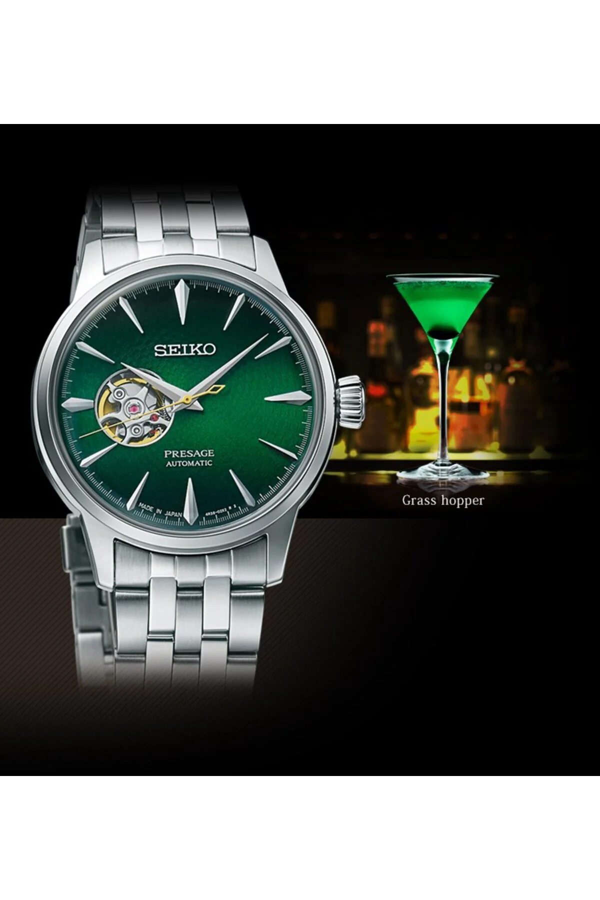 SSA441J Otomatik Gri Yeşil Kadran 40 mm Çelik Erkek Kol Saati Fiyatı, Yorumları ve Özellikleri