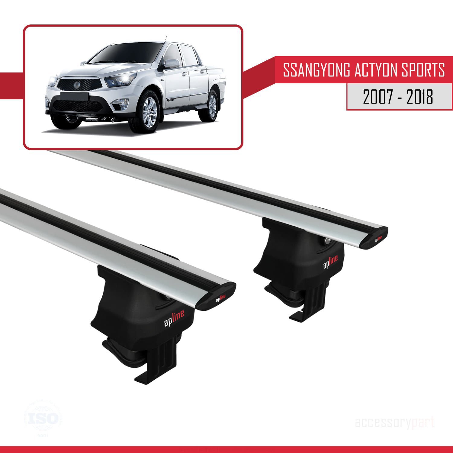 Ssangyong Actyon Sports 2007-2018 Arası ile uyumlu ACE-4 Ara Atkı