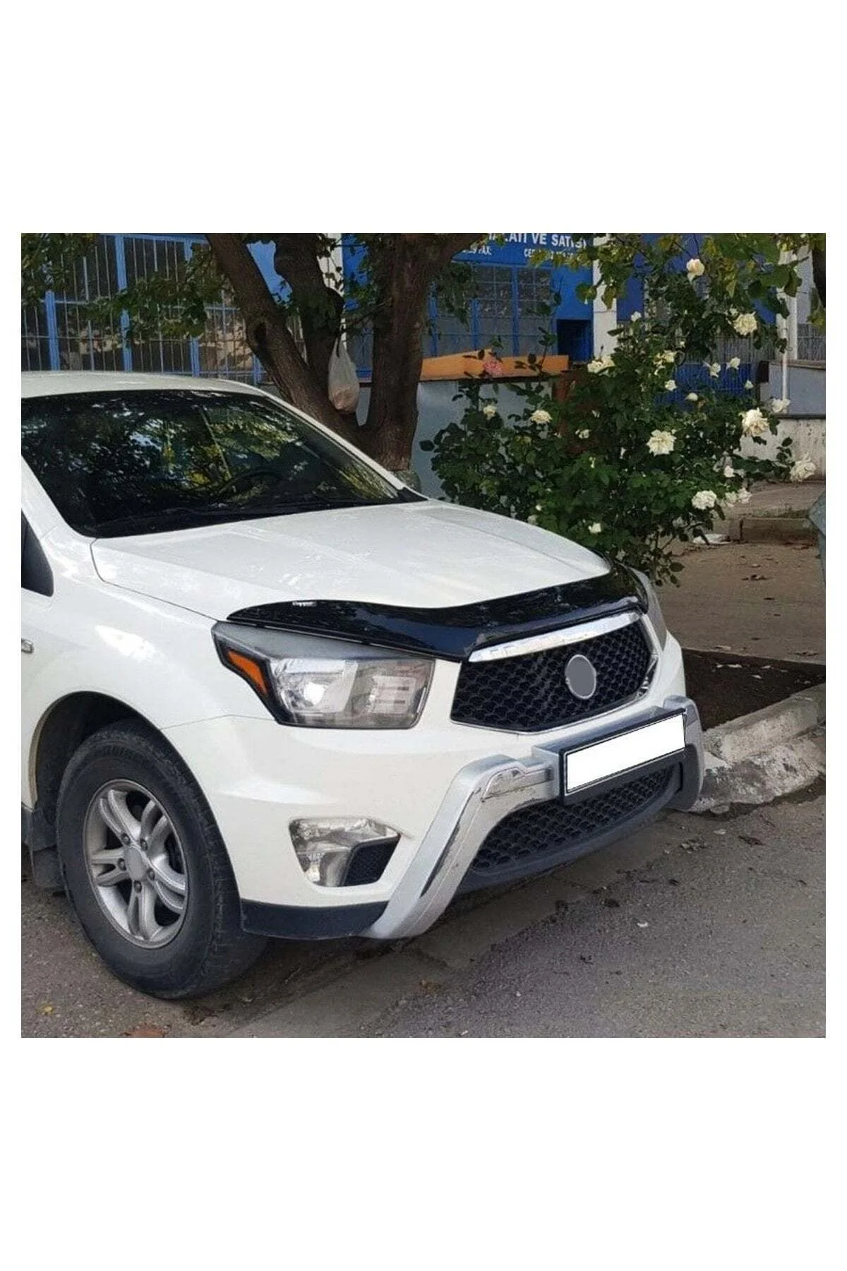 Ssangyong Actyon Sport 2012-2016 Uyumlu Kaput Rüzgarlığı Ön Kaput Koruma ABS Parlak Siyah Ssangyong Actyon Sport 2012-2016 Uyumlu Kaput Rüzgarlığı Ön Kaput Koruma ABS Parlak Siyah - Görsel 4