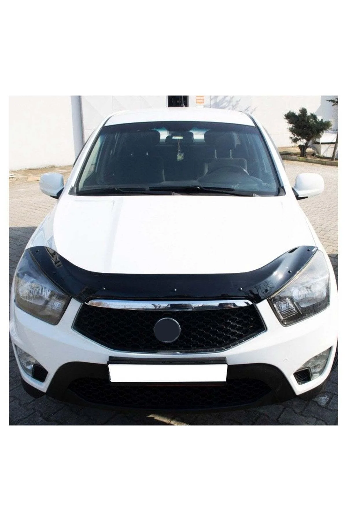 Ssangyong Actyon Sport 2012-2016 Uyumlu Kaput Rüzgarlığı Ön Kaput Koruma ABS Parlak Siyah Ssangyong Actyon Sport 2012-2016 Uyumlu Kaput Rüzgarlığı Ön Kaput Koruma ABS Parlak Siyah - Görsel 5