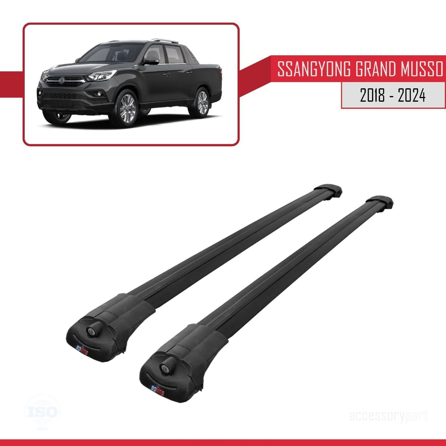 Ssangyong Grand Musso 2018 ve Sonrası ile uyumlu ACE-1 Ara Atkı T