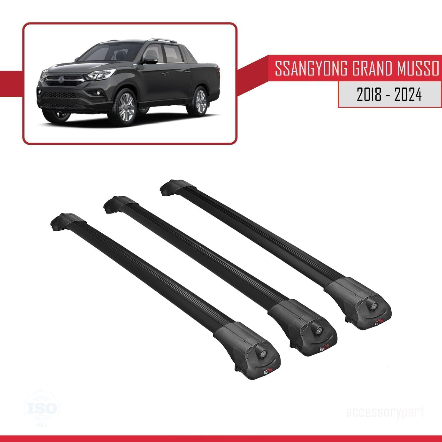 Ssangyong Grand Musso 2018 ve Sonrası ile uyumlu ACE-1 Ara Atkı T